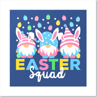 Easter Squad Funny Gnomes Posters and Art